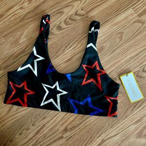 Stars Sports Bra - sz. XL - Goldsheep